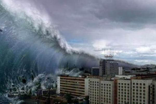 cómo se forman las olas de un tsunami