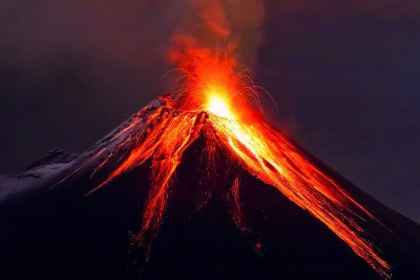 Cómo es un volcán