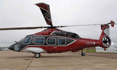helicóptero civil transporte de personas