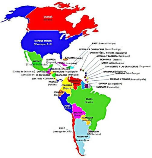 imagen continente América