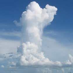 nube de granizo cumulolimbus