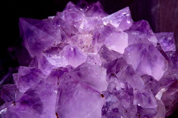 materia cristalina minerales características