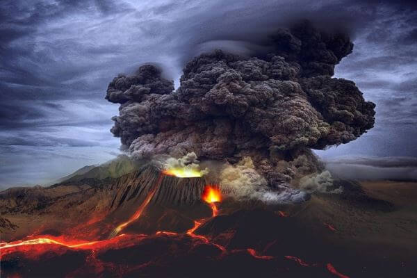 qué es la actividad volcánica